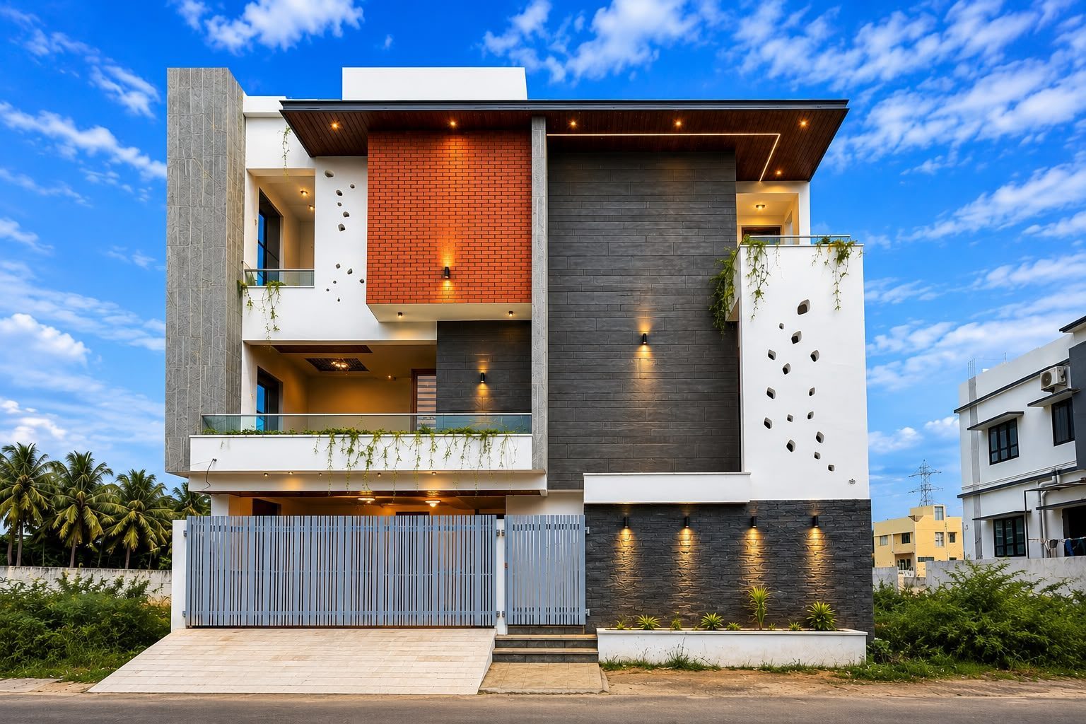 Ultra Luxury 4BHK Contemporary Classic French Villa for Sale in Nagercoil | Swimming Pool | Home Theater | Lift | 5,000 Sq Ft Luxury House in Nagercoil