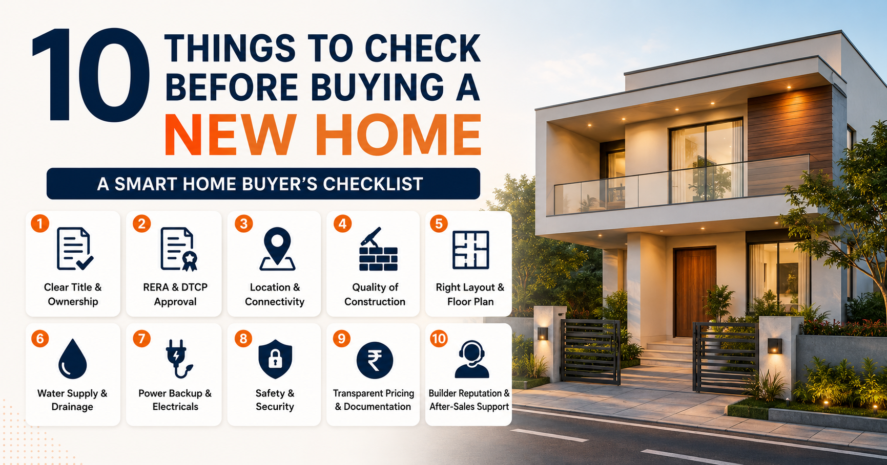 10 Things to Check Before Buying a New Home in Nagercoil