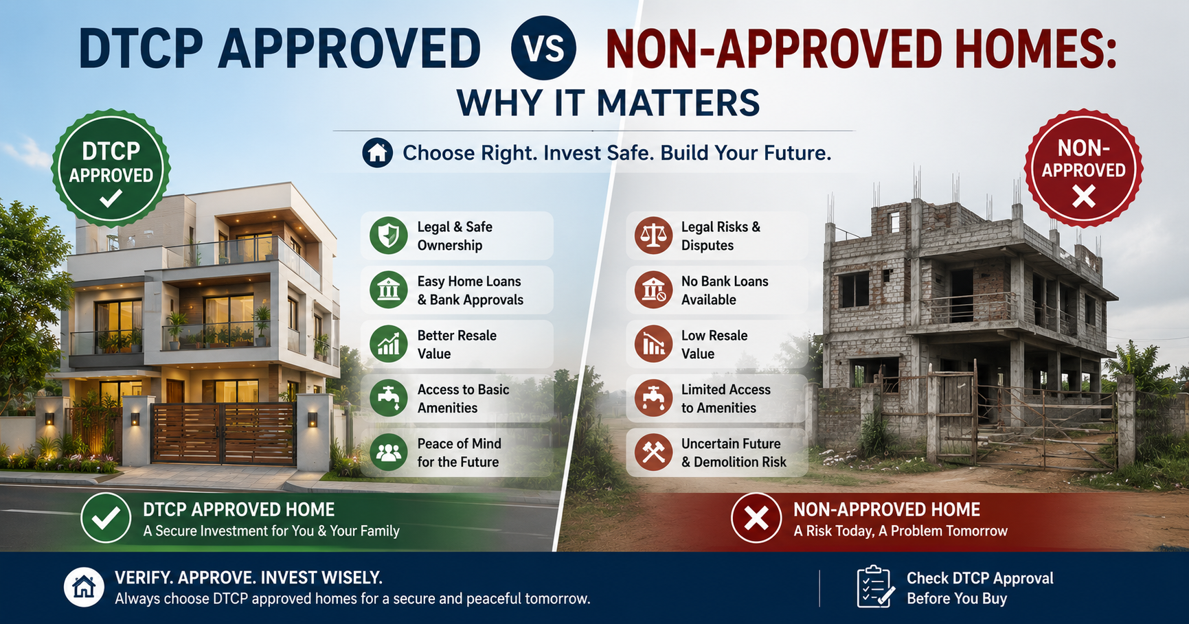 DTCP Approved vs Non-Approved Homes: Why It Matters in Kanyakumari District