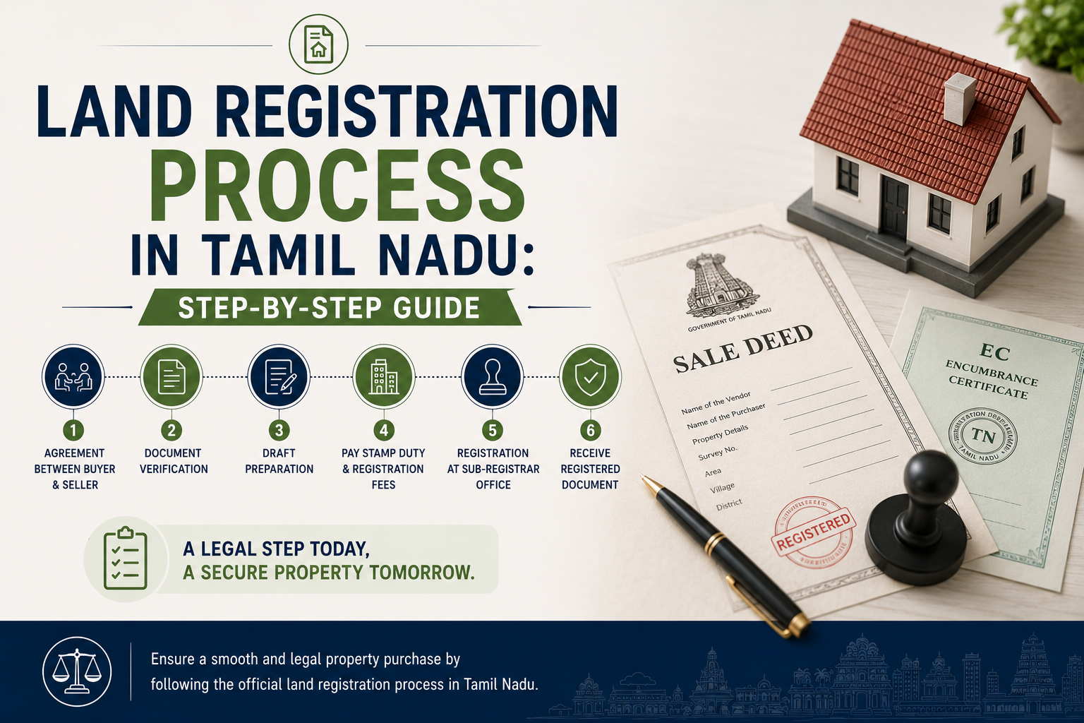 Land Registration Process in Tamil Nadu: Step-by-Step Guide